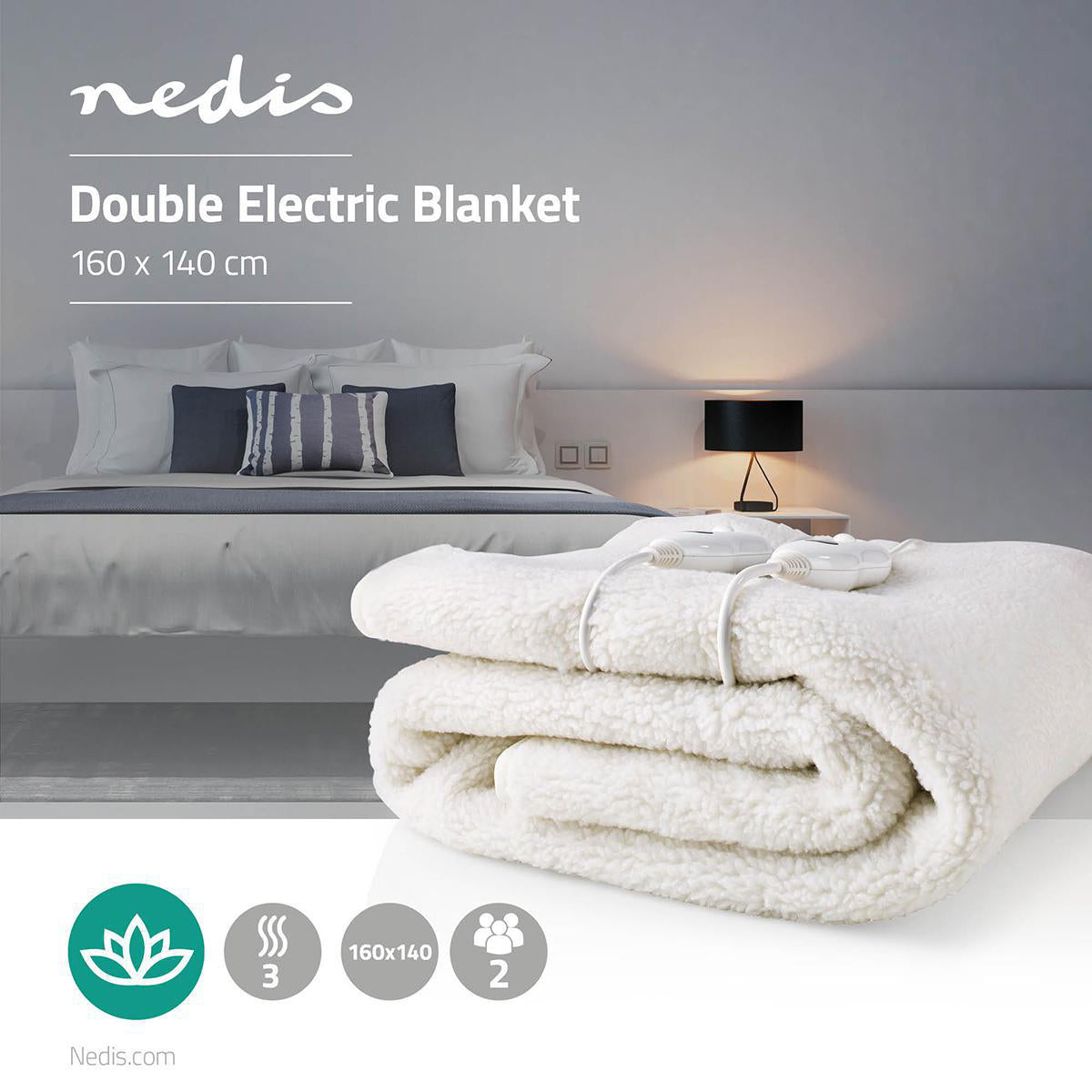 Nedis Elektrische Deken 160X
