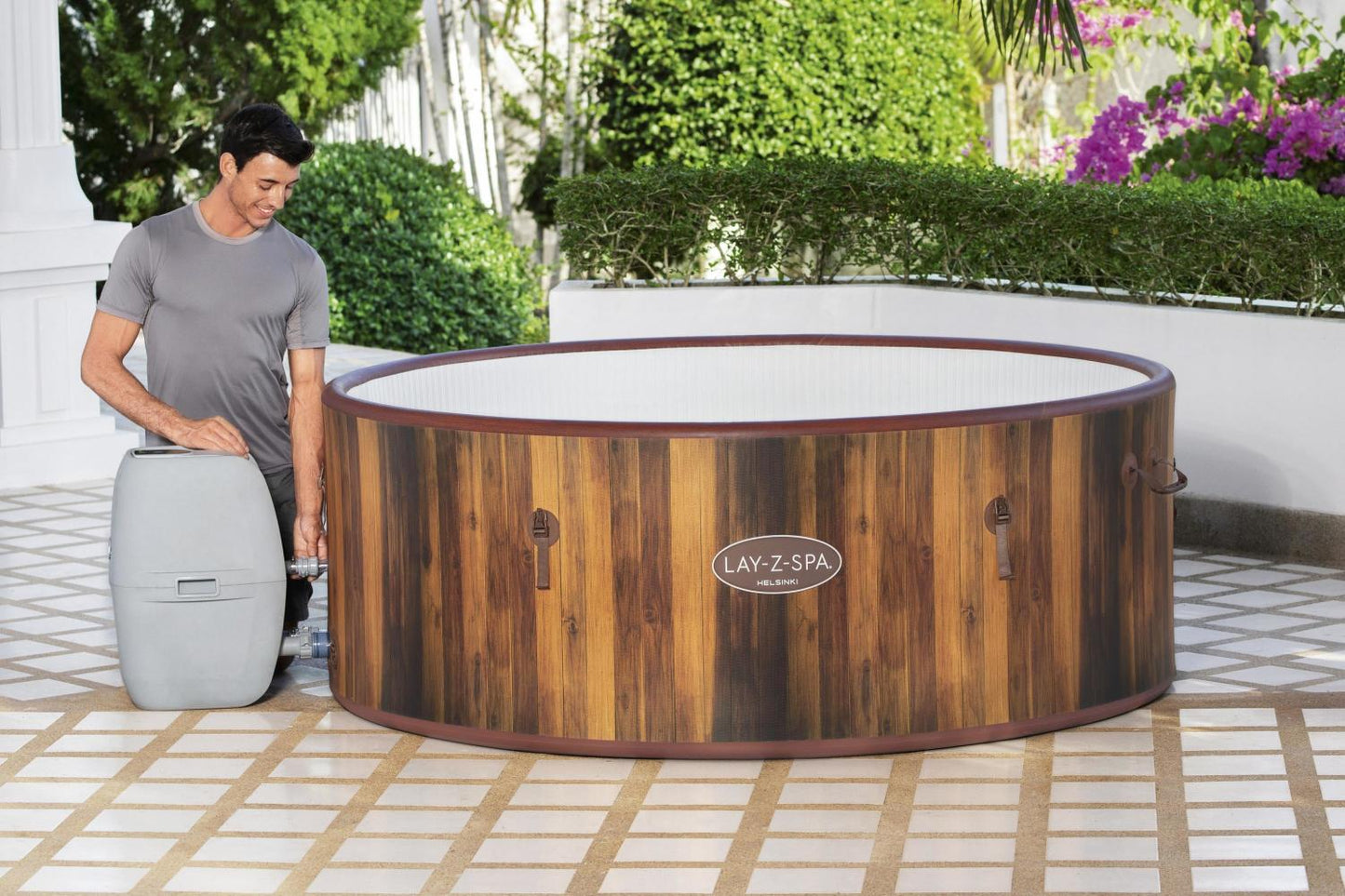 Bestway Lay-Z-Spa 80M X 66Cm Helsinki Airjet