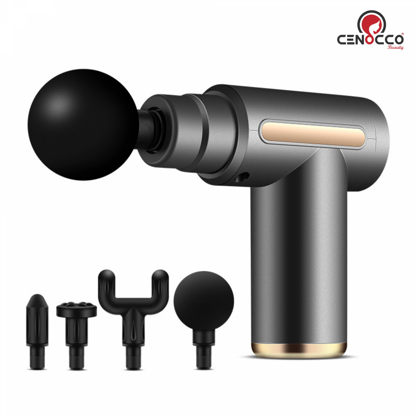 Cenocco Mini Massagepistool Rood