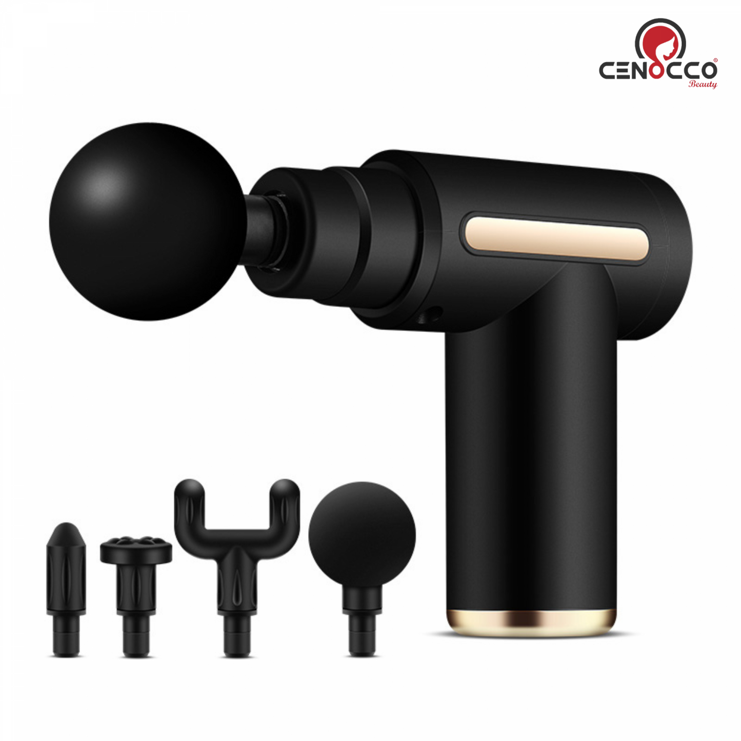 Cenocco Mini Massagepistool Rood