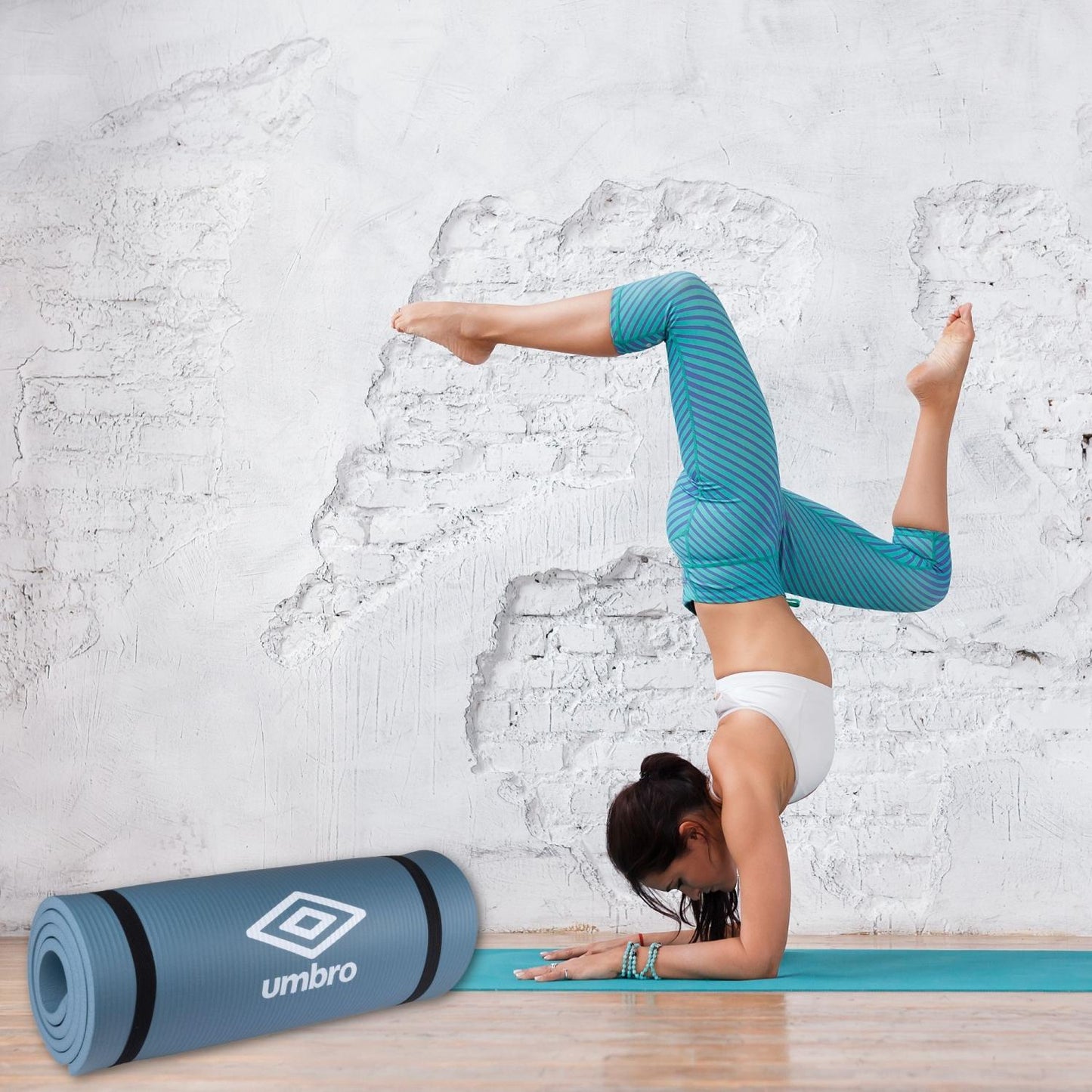 Umbro Fitness En Yoga Mat Grijs 190X58X1.5Cm