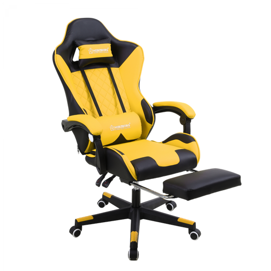 Herzberg Home & Living Herzberg Ergonomische Gaming Of Bureaustoel Geel