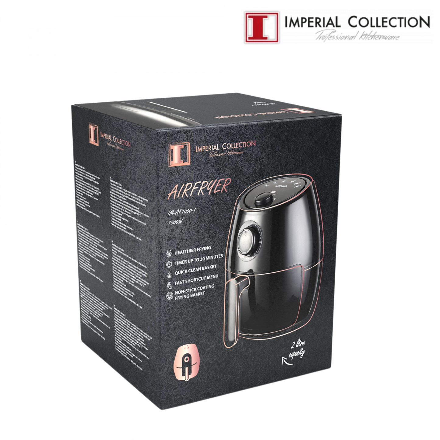 Imperial Collection 1000W Olievrije Airfryer