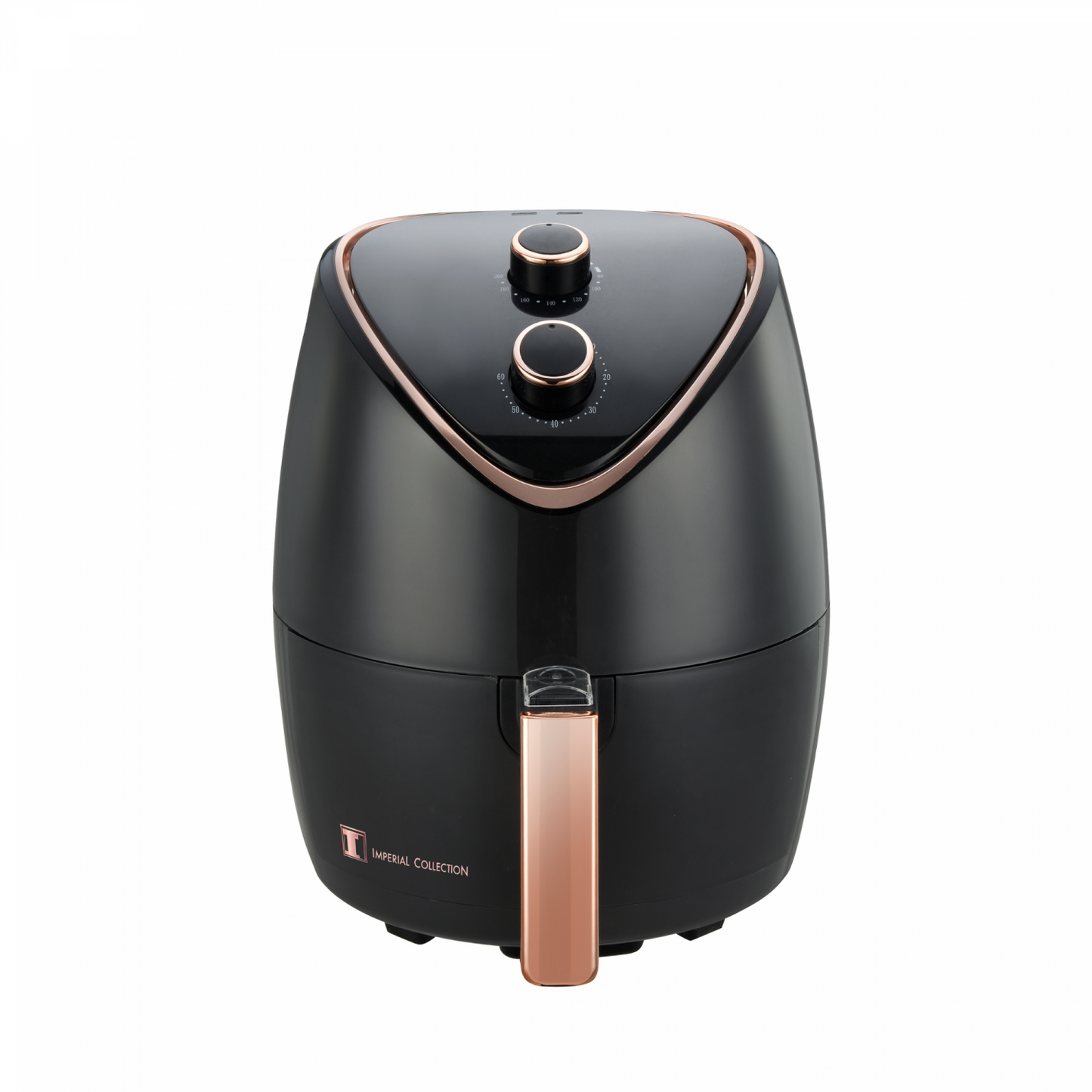 Imperial Collection 1400W Family Size Air Fryer Zonder Olie Met Handmatige Draaiknop