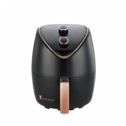 Imperial Collection 1400W Family Size Air Fryer Zonder Olie Met Handmatige Draaiknop