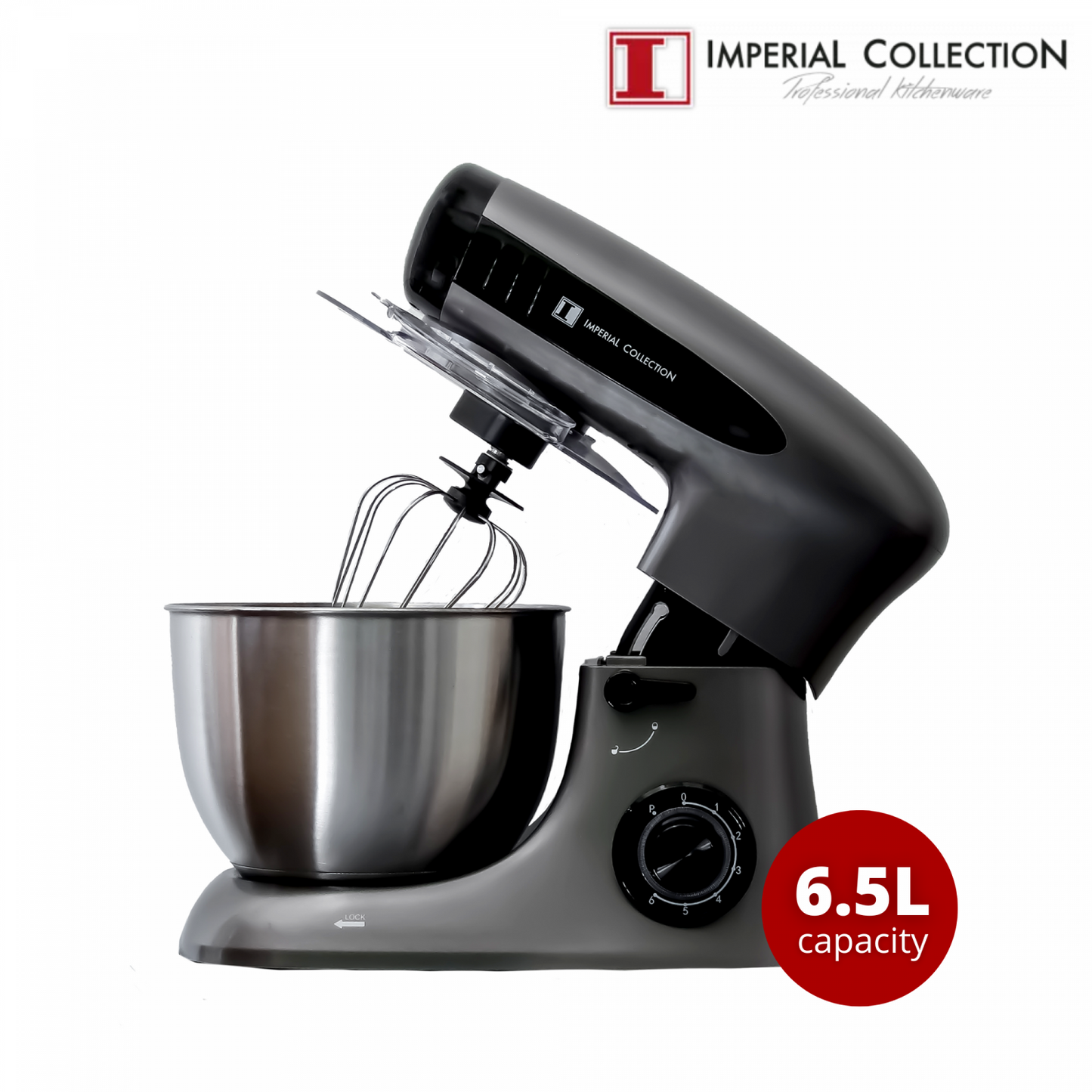 Imperial Collection Multifunctionele 4In1 Staafmixer Met Kantelbare Kop Grijs