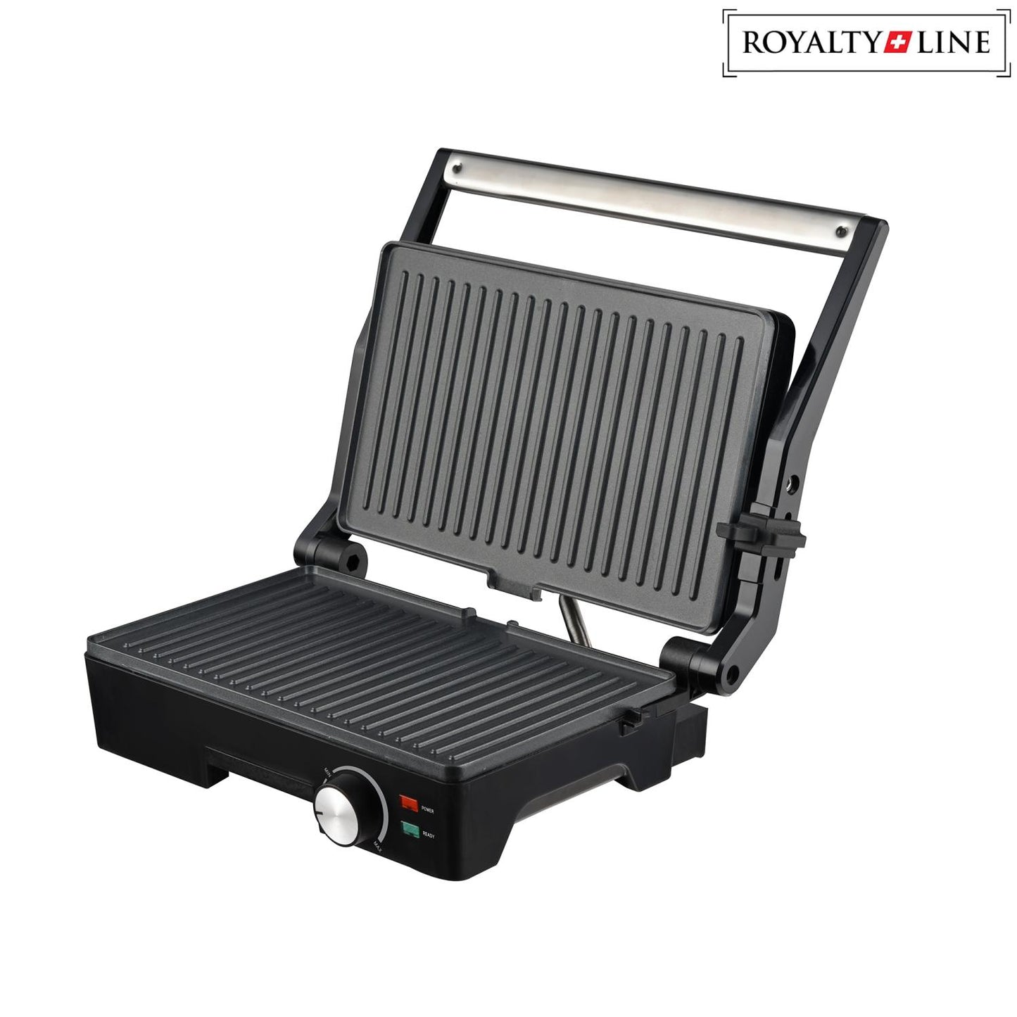 Royalty Line Zwarte Toaster Grill 1600W