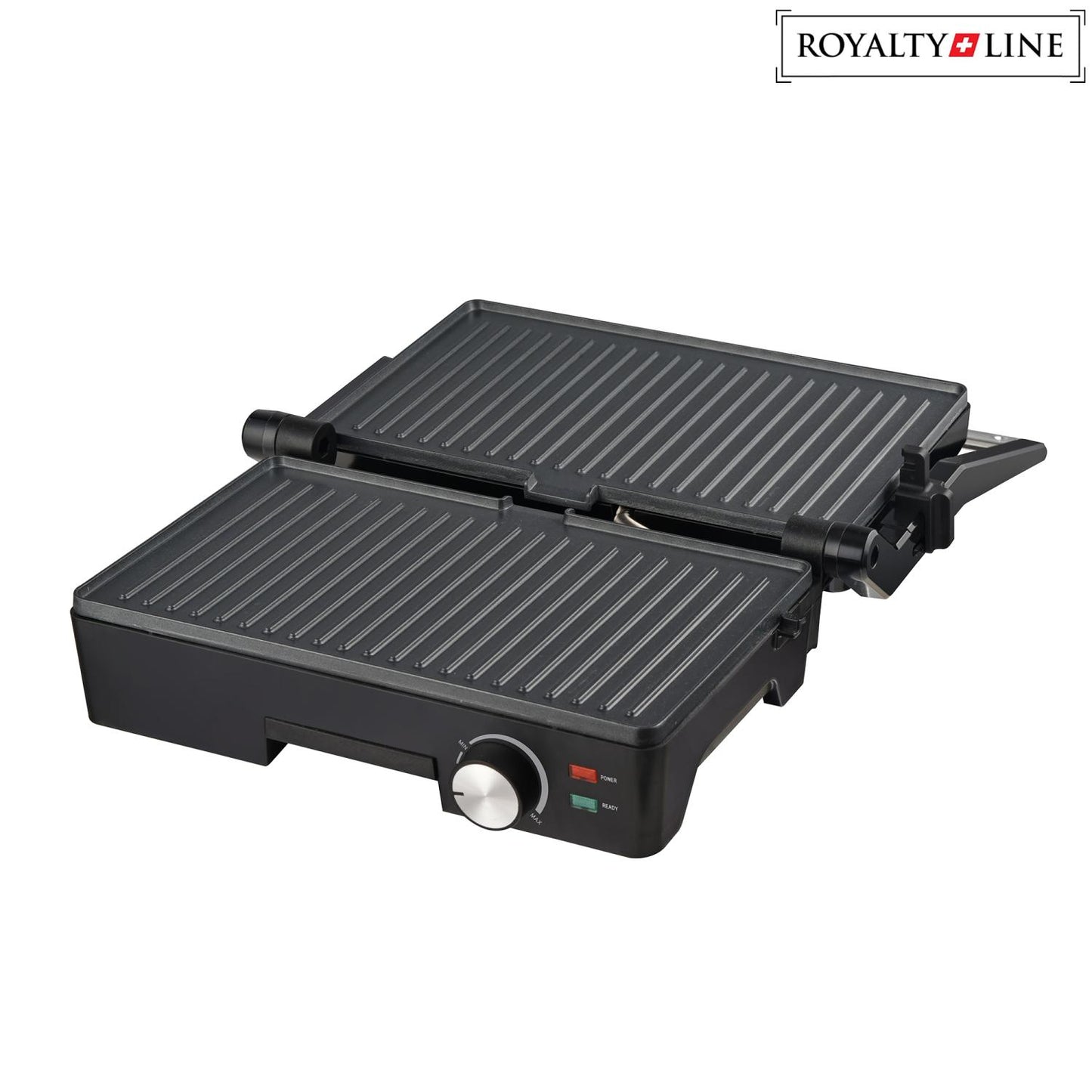 Royalty Line Zwarte Toaster Grill 1600W