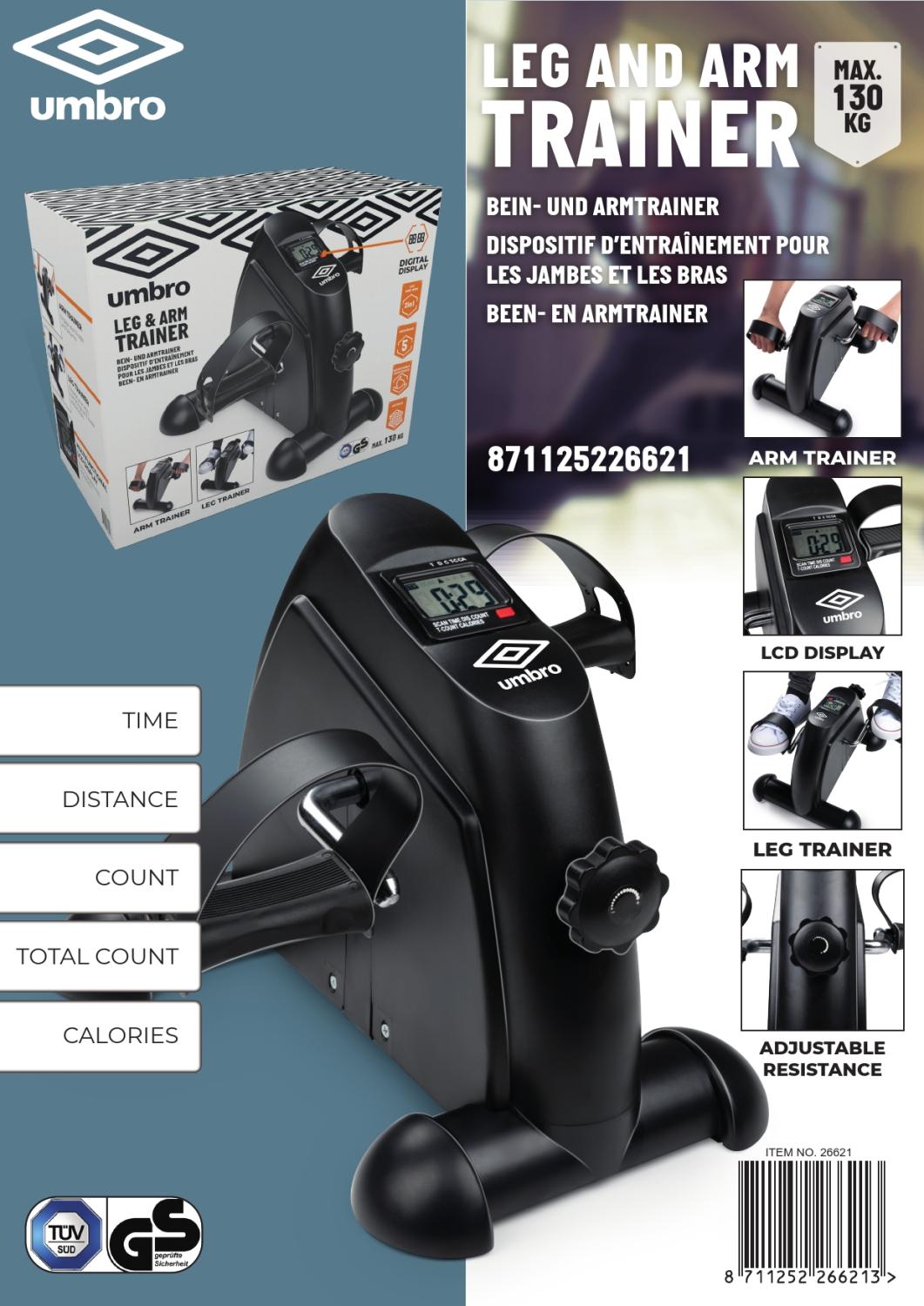 Umbro Been & Arm Trainer En Fitness Oefenapparaat