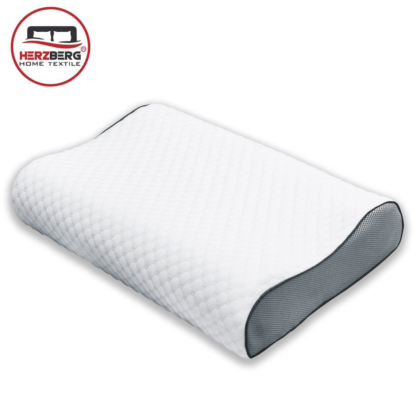Hezberg Textile Herzberg Hg-6412H0: Contour Memory Foam Kussen