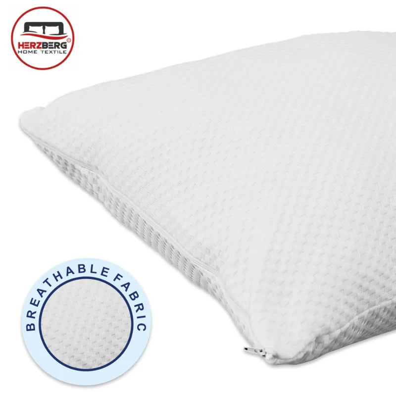 Hezberg Textile Herzberg Hg-65X2: 2 Stuks Versnipperd Traagschuimkussen