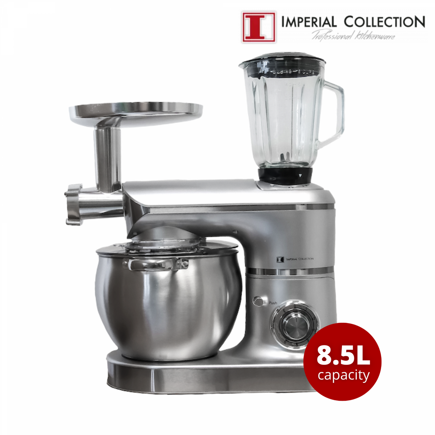Imperial Collection Multifunctionele Standmixer En Molen Rood
