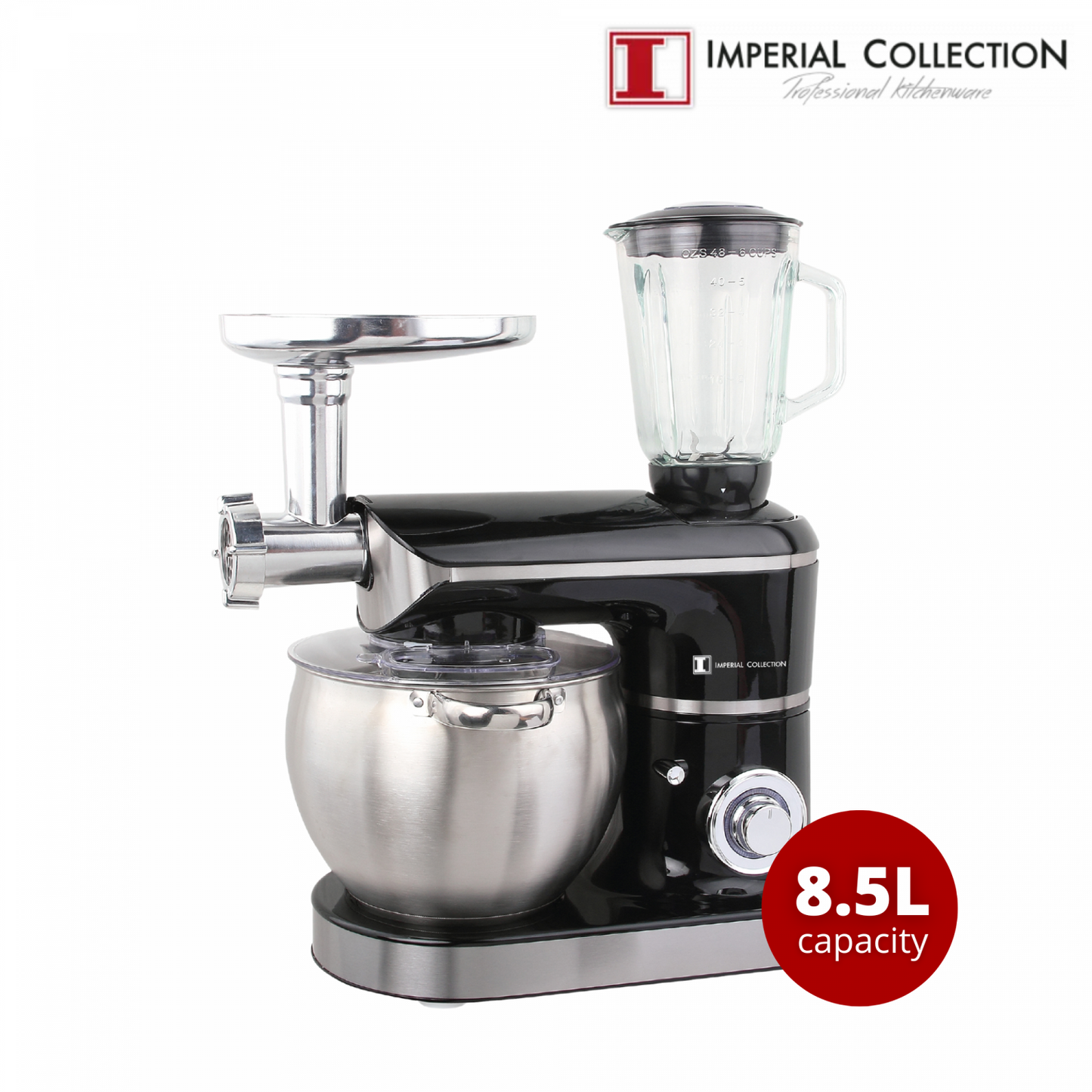 Imperial Collection Multifunctionele Standmixer En Molen Rood