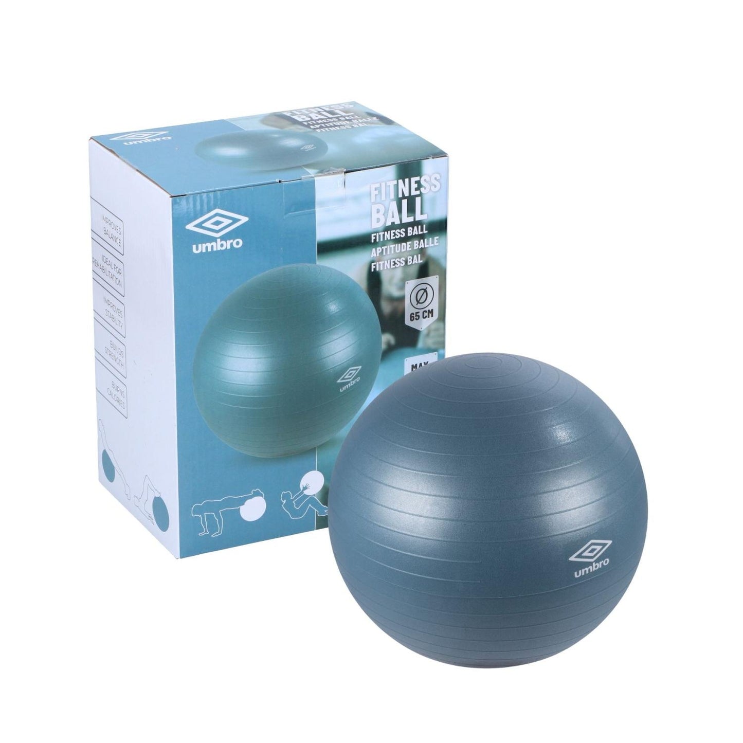 Umbro Blauwe Fitness Gymbal 65Cm
